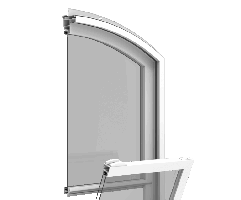 Image of StyleView&reg; Single-Hung Arch Top